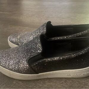 Michael Kors Glitter Slip-On Sneakers